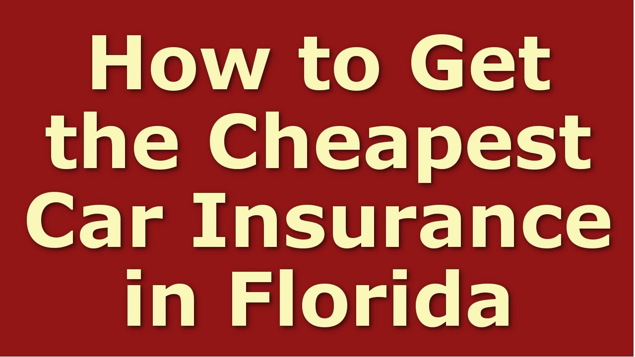 Car insurance quotes fl