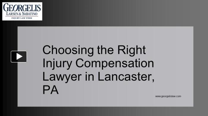 Injury lawyer lancaster pa